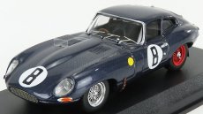 Best-model Jaguar E-type Coupe 3.8l S6 Team M.charles N 8 1:43, modrá