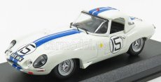 Best-model Jaguar E-type Lightweight 3.8l Team Briggs Cunningham N 15 1:43, bílá