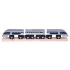 Bigjigs Rail Rychlík Eurostar E320 + 3 koleje