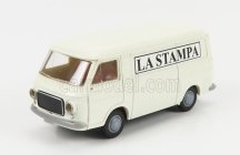 Brekina plast Fiat 238 Van La Stampa 1969 1:87 Bílá