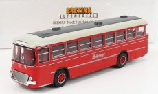 Brekina plast Fiat 306/3 Autobus Linea Autostradale 1962 1:87 Červená Šedá