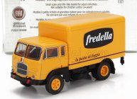 Brekina plast Fiat 642 Truck Cassonato Pasta Fredella 2-assi 1962 1:87 Žlutá Černá