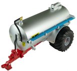 Britains Accessories Nc Trailer Tanker Spread Liquam - Cisterna Spargi Liquame 1:32 Silver