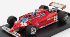 Brumm Ferrari F1 126ck Turbo N 28 Monaco Gp 1981 D.pironi - With Driver Figure 1:43 Red