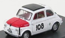 Brumm Fiat 500 595 Abarth N 108 1:43, bílá