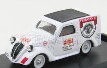 Brumm Fiat 500b Van Fioravanti 1950 1:43 Bílá