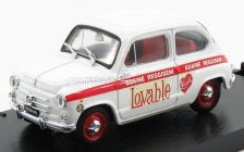 Brumm Fiat 600d - Abbigliamento Intimo Lovable 1965 1:43 Bílá Červená