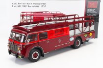 Cmc Fiat 642rn2 Truck Bartoletti F1 Ferrari Car Transporter 1957 1:18 Red