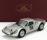 Cmc Porsche 904 Carrera Gts Ch.904-006 N 150 2nd Rally Montecarlo 1965 Eugen Boehringer - Rolf Wutherich 1:18 Silver