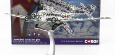 Corgi Junkers Ju52/3m G6e Military Medical Evacuation Airplane 1942 1:72 Bílá Černá