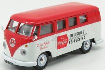 Corgi Volkswagen T1 Camper Van Coca-cola 1961 1:43 Bílá Červená