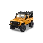 ROZBALENO - RC auto Land Rover Defender D90, žlutá