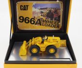 Dm-models Caterpillar Cat966a Ruspa Gommata - Scraper Tractor Wheel Loader 1:50 Žlutá Černá