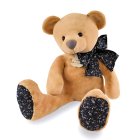 Doudou Histoire d´Ours Plyšový kamarád světle hnědý medvídek 60 cm