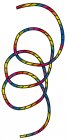 Duhový ocas Tube Tail Rainbow Spiral 24 m