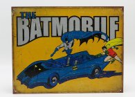 Edicola Accessories Metal Plate - Batman The Batmobile 1:1 Žlutá Modrá