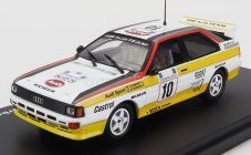 Edicola Audi Quattro N 10 Winner Rally Acropolis 1984 S.Blomqvist - B.Cederberg 1:43