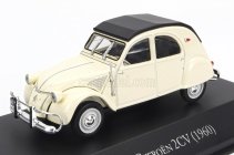 Edicola Citroen 2cv Closed Roof 1960 1:43 Bílá Černá