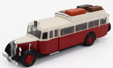 Edicola Citroen T45 Autobus Paris France 1939 1:43 Červená Bílá