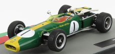Edicola Lotus F1 43 Brm Team Lotus N 1 Season 1966 Jim Clark 1:43 Zelená Žlutá