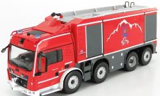 Edicola MAN Special Bai Tgs Tanker Truck Italy France 2013 1:43 Červená Stříbrná