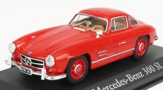 Edicola Mercedes benz 300sl Coupe 1954 - Con Vetrina - With Showcase 1:43 Red