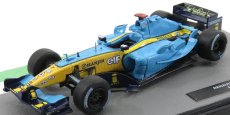 Edicola Renault F1  R24 Team Mild Seven N 7 Season 2004 Jarno Trulli 1:43 Světle Modrá Žlutá