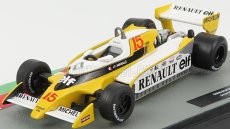 Edicola Renault F1 Rs10 N 15 Season 1979 Jean Pierre Jabouille 1:43 Žlutá Bílá