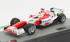 Edicola Toyota F1  Tf104b N 16 Season 2004 Jarno Trulli 1:43 Bílá Červená