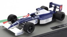 Edicola Tyrrell F1  018 Ford N 3 Season 1990 Satoru Nakajima 1:43 Modrá Bílá