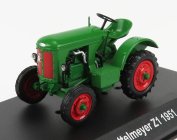 Edicola Zettelmeyer Z1 Tractor Germany 1951 - Con Vetrina - With Showcase 1:43 Zelená