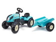 FALK - Šlapací traktor Kiddy Farm s vlečkou