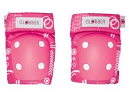 Globber - Chrániče Junior XXS Fuchsia Shapes