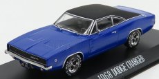 Greenlight Dodge Charger Dennis Guilder's Car 1968 - Christine 1:43, modrá