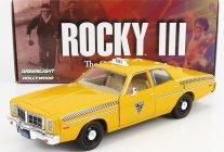 Greenlight Dodge Monaco Taxi City Cab Co 1978 - Rocky Iii Movie 1:24 Žlutá