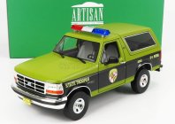 Greenlight Ford usa Bronco Maryland State Police 1996 1:18 Zelená Černá