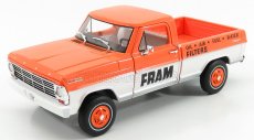 Greenlight Ford usa F-100 Pick-up Fram 1967 1:24 Oranžová Bílá