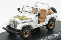 Greenlight Jeep Cj-7 Dixie Open 1979 - Look-a-like - The Dukes Of Hazzard 1:43 Bílá