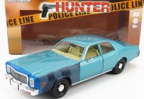 Greenlight Plymouth Fury Police 1977 - Hunter 1:24 Blue