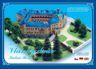 Hrad Vlašský Dvůr Kutná Hora - papírový model 1:350