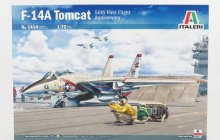 Italeri Grumman F-14a Tomcat Military Airplane 1974 1:72 /