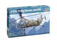 Italeri Piasecki H-21C Flying Banana GunShip (1:48)