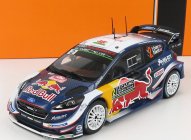 Ixo-models Ford england Fiesta Wrc Red Bull N 2 Rally Montecarlo 2018 1:24