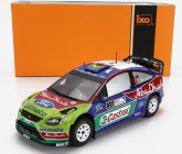 Ixo-models Ford england Focus Rs Wrc09 N 3 2nd Rally Sardinia Italy 2009 M.hirvonen - J.lehtinen 1:24 Modrá Červená Zelená