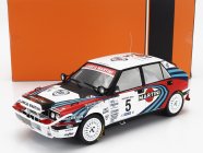 Ixo-models Lancia Delta Integrale 16v Martini (night Version) N 5 2nd Rally Safari 1990 Juha Kankkunen - Juha Piironen 1:18 Bílá Modrá Červená