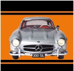 Ixo-models Mercedes benz Sl-class 300sl Coupe (w198) 1954 1:8 Silver