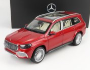 Jadi Mercedes benz Maybach Gls-class Gls600 4-matic (x167) 2019 1:18 Hyacynth Red