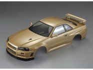 Killerbody karosérie 1:10 Nissan Skyline R34 zlatá