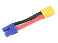 Konverzní kabel EC2 baterie - XT-30 přístroj 14AWG