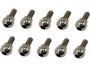 Kulový čep 4mm se závitem M2x3mm (10)